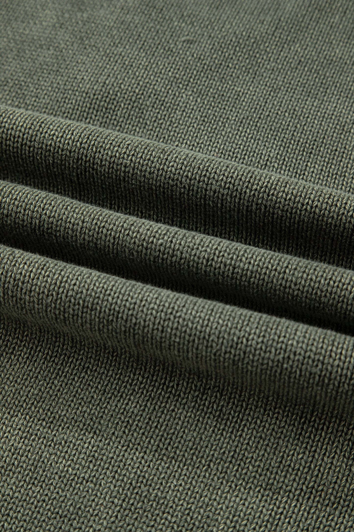 Black Mineral Wash V Neck Knit Exposed Seam Drop Shoulder Loose Sweater