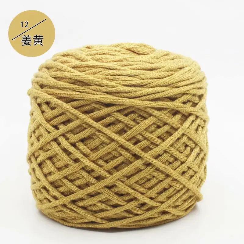 1pcs 200G 16 strands multi-strand acrylic yarn Scarf coarse wool yarn Milk Cotton Thick Yarn for knitting for sweater coat scarf - L & M Kee, LLC