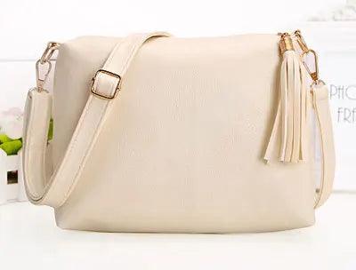 Soft Leather Designer Fashion Crossbody Bag - L & M Kee, LLC