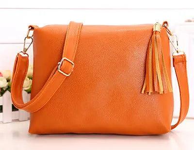 Soft Leather Designer Fashion Crossbody Bag - L & M Kee, LLC