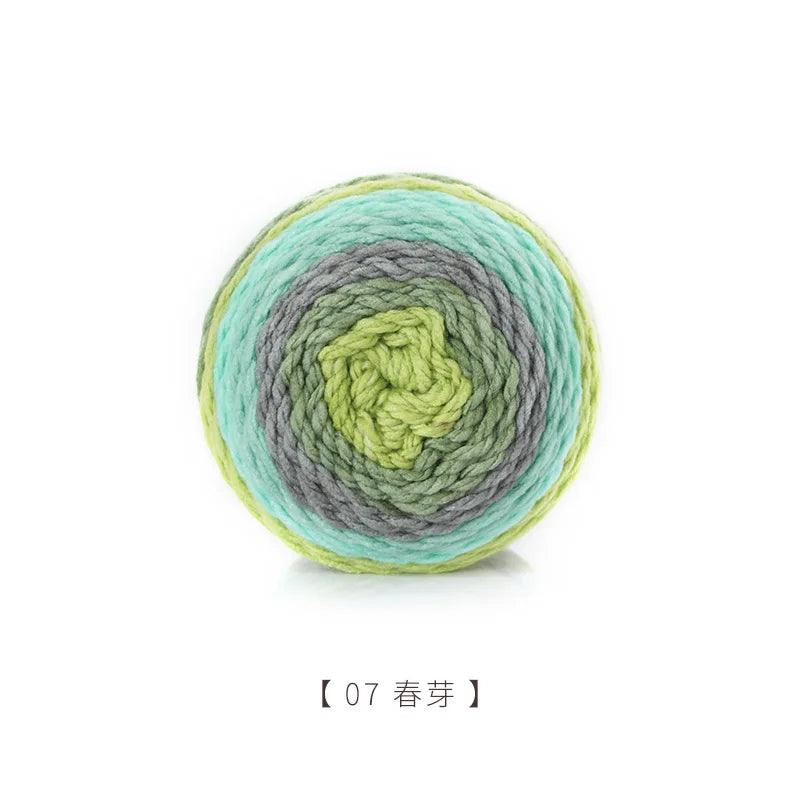 200 Grams/Ball Hand-woven Wool DIY Handmade Knitted Soft Scarf Hat Sweater Crochet Thick Wool For Hand Knitting Wholesale - L & M Kee, LLC