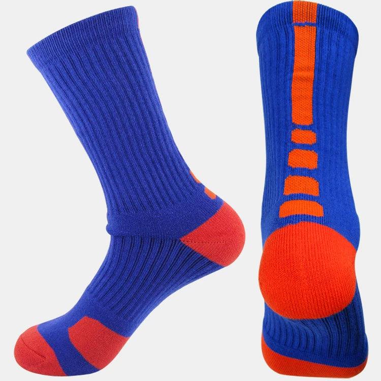 Single and Double Thick Towel Bottom Basketball Socks - L & M Kee, LLC