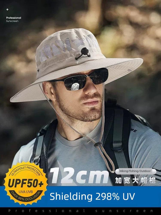 Sun Hat Men's Hiking Summer Lightweight Breathable Outdoor - L & M Kee, LLC