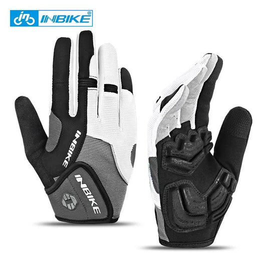 Cycling Riding Gloves Full Finger with Gel Padded Road Bike Gloves for Men Women MTB Bicycle Gloves Man Bike Accesssories - L & M Kee, LLC