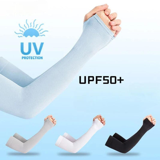 Unisex Arm guard Sleeve Warmer Women Men Sports Sleeves Sun UV Protection Hand Cover support Running Fishing Cycling Ski - L & M Kee, LLC