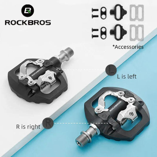 MTB Pedals Sealed Bearing Lock Pedal Road Cycling Pedal Ultralight Pedals Die Casting Nylon Pedals Bicycle Pedals Part - L & M Kee, LLC