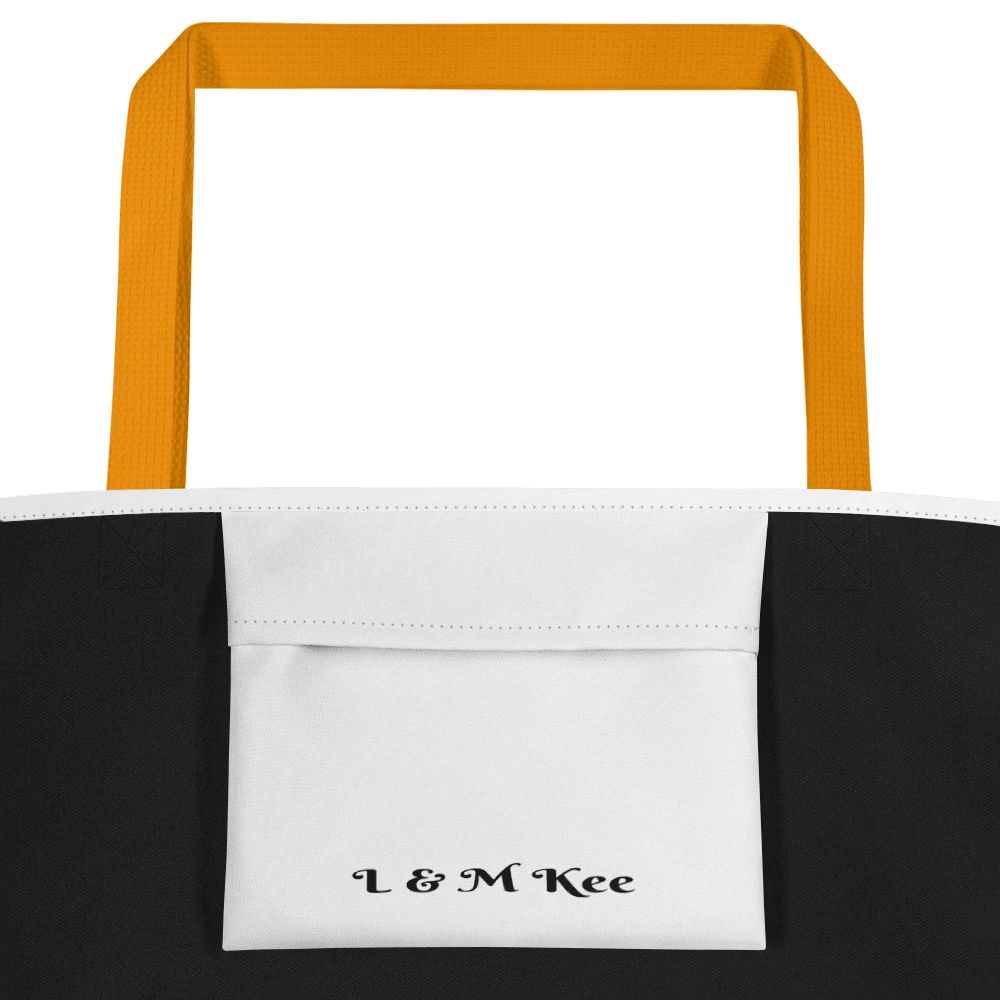 Food Before Dudes Large Tote Bag - L & M Kee, LLC