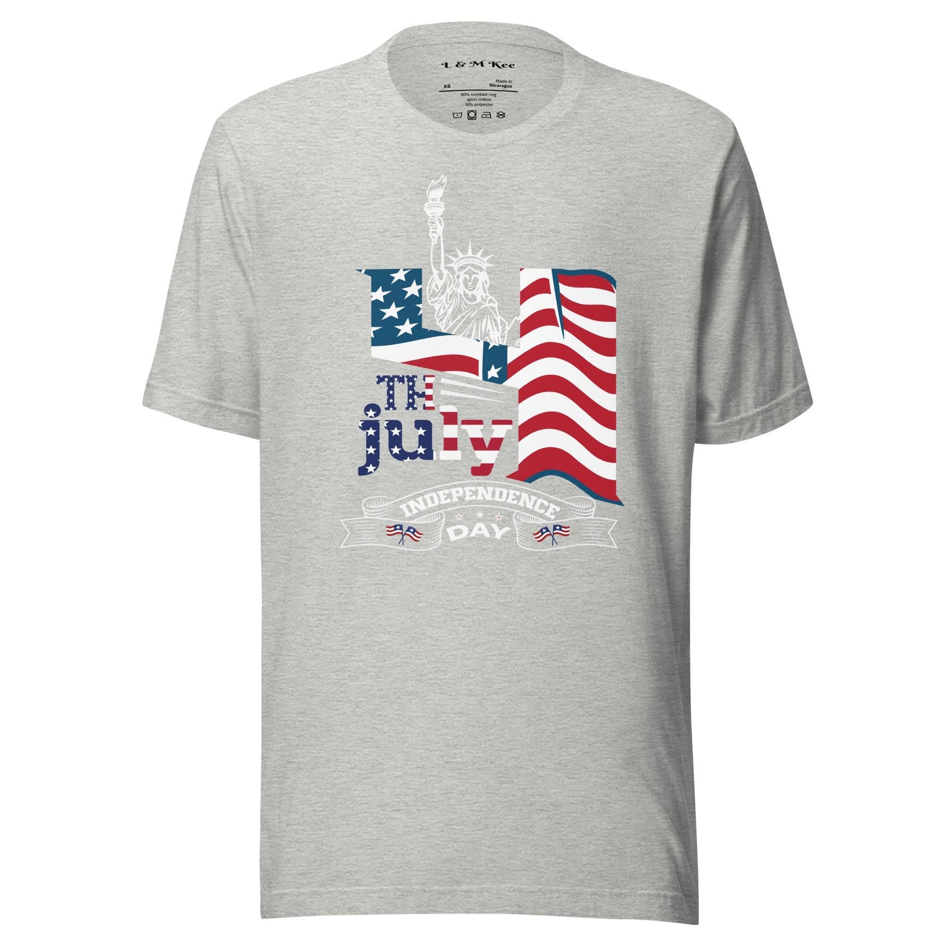 4th of July Independence Day T-shirt - L & M Kee, LLC