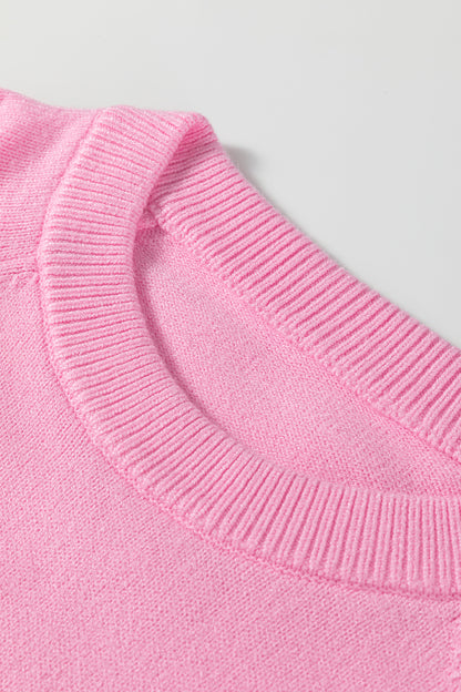 Blackish Green MERRY Letter Pattern Christmas Raglan Sleeve Sweater