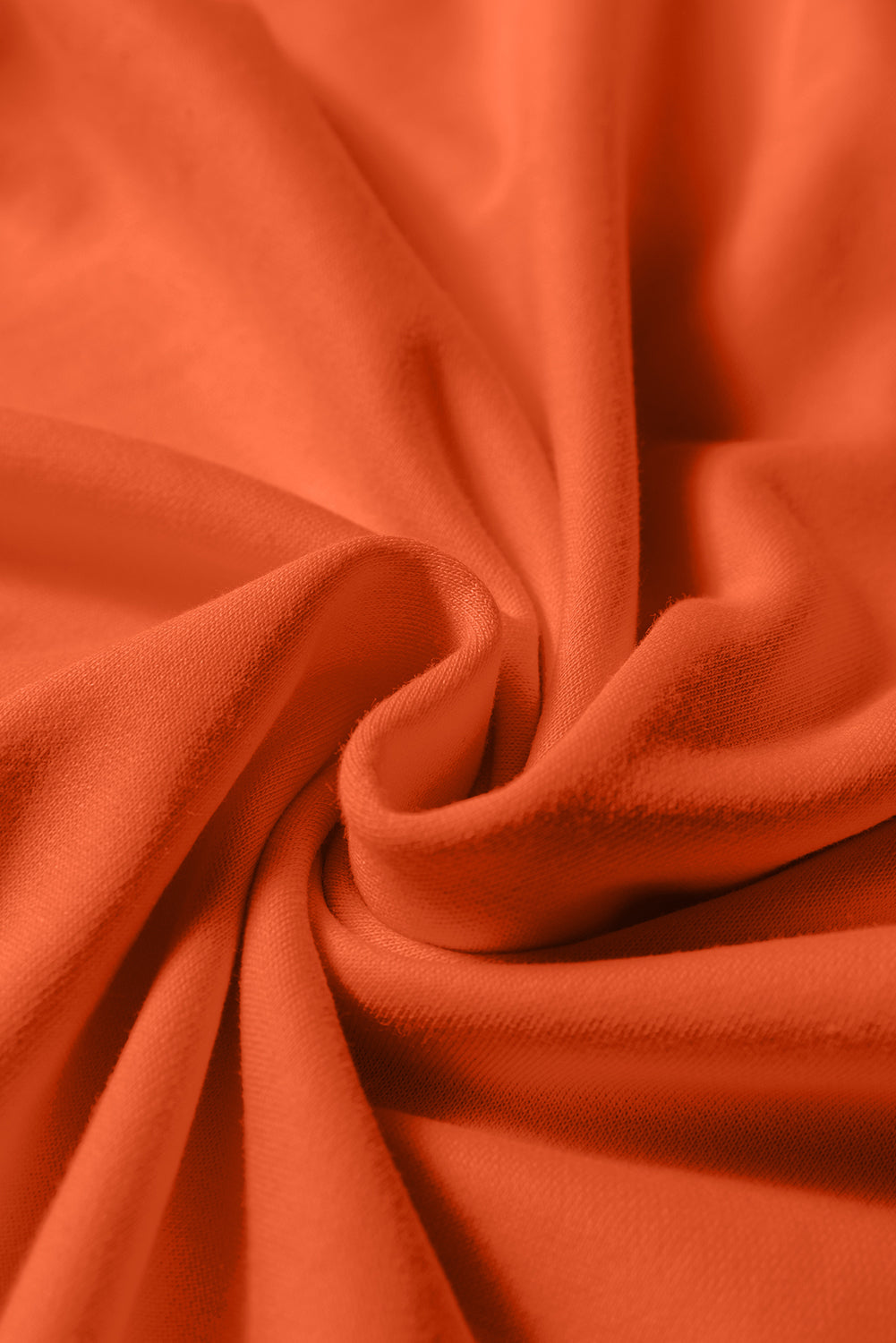 Fiery Red Varsity Contrast Banded Sleeve Shift Sweatshirt Dress