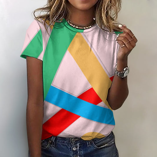 Color Stripe Zags T-Shirt