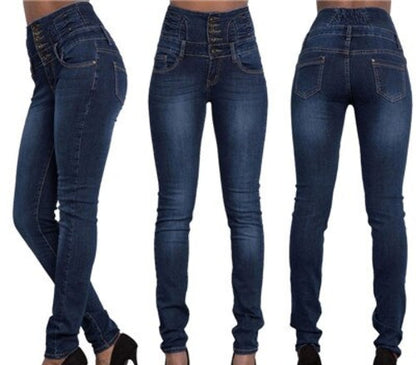 Hot High Quality Wholesale Woman Denim Pencil Pants Top Brand Stretch