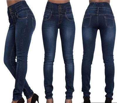 Hot High Quality Wholesale Woman Denim Pencil Pants Top Brand Stretch