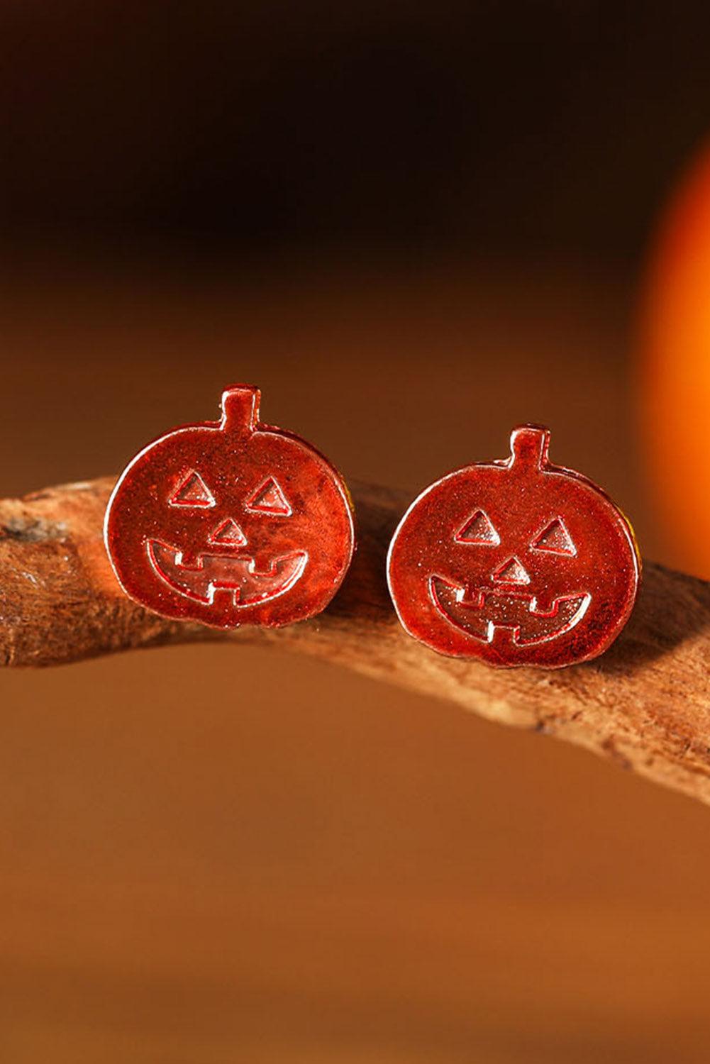 Multicolour Halloween Ornament Stud Earrings - L & M Kee, LLC