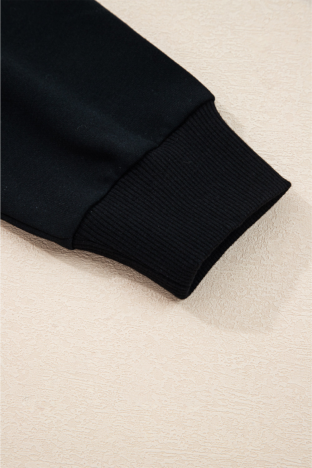 Evergreen Varsity Striped Detail Drop Shoulder Oversized Sweatshirt