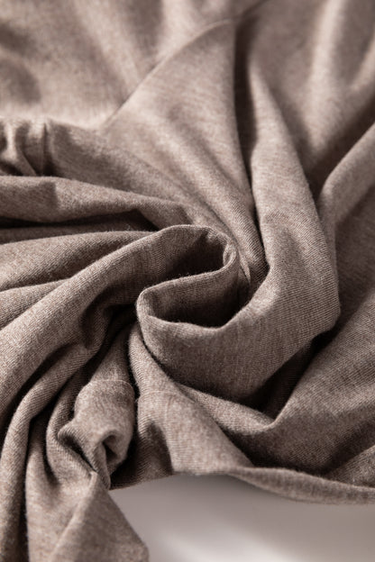 Jungle Green Ruffled Wide Leg Pull On High Waist Pants with Pockets