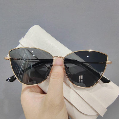 Street Style Cat Eye Small Frame Sunglasses - L & M Kee, LLC