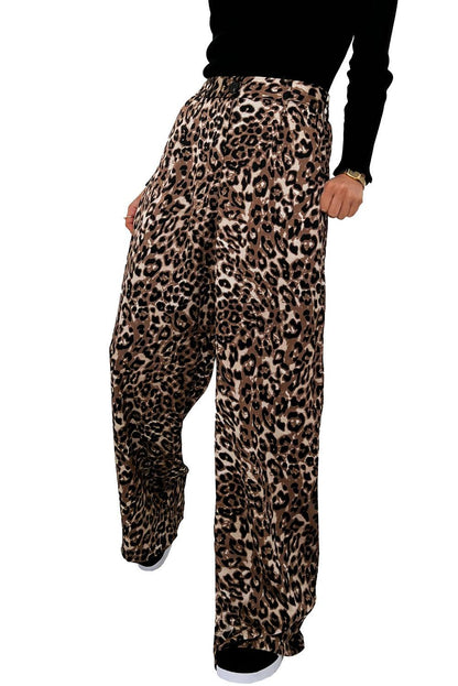 High Waist Wide Leg Pants - L & M Kee, LLC