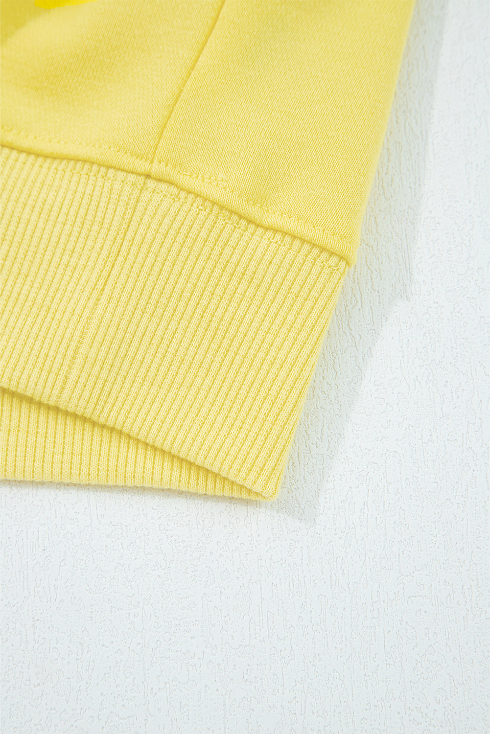 Bright Green Drop Shoulder Puff Sleeve Crop Pullover Drawstring Wide Leg Pants Set