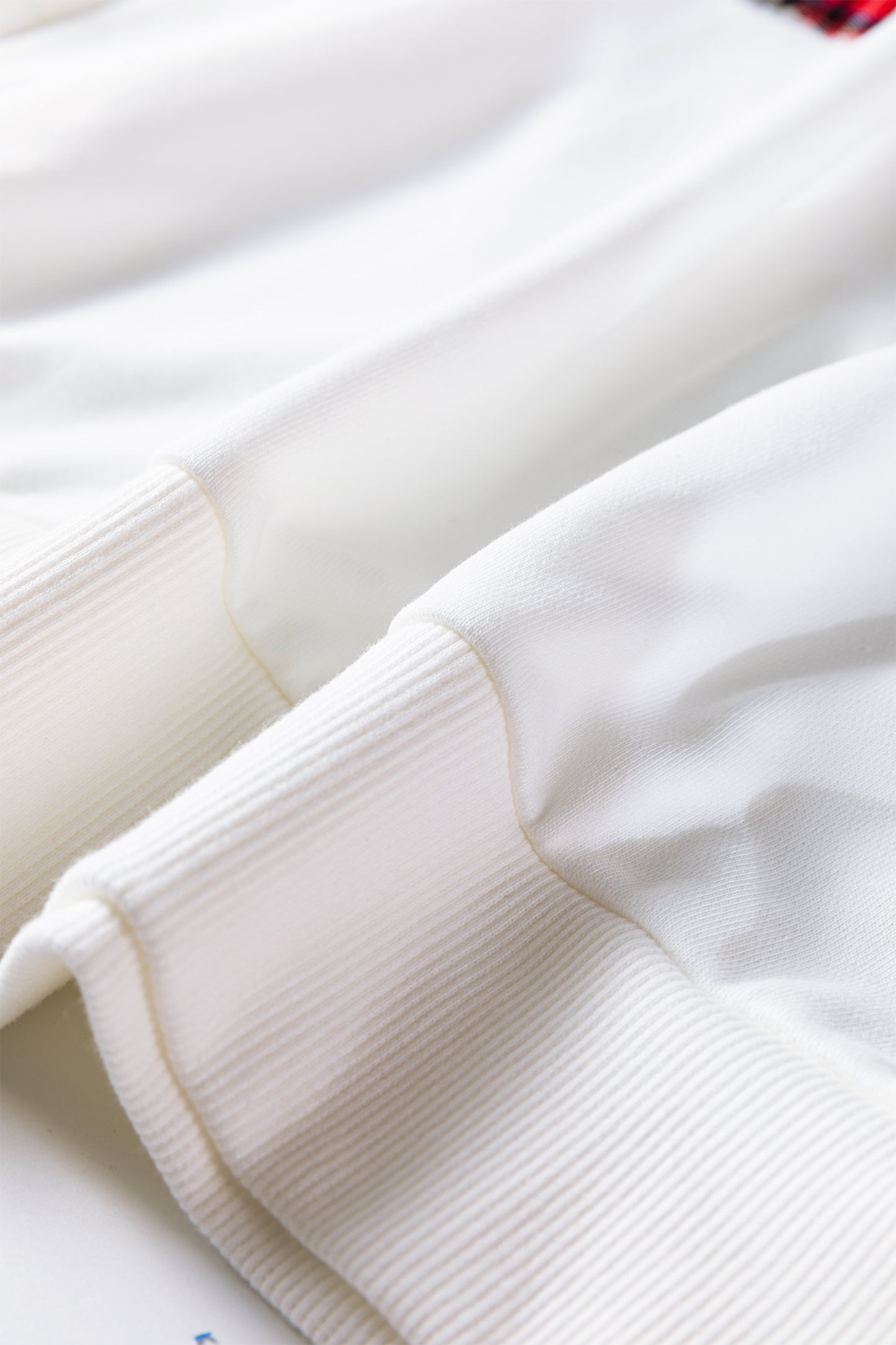 White Plaid MERRY Christmas Vacation Sweatshirt