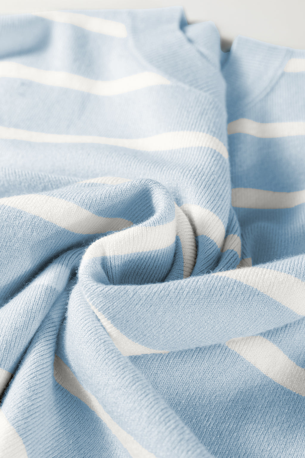 Parchment Side Slits Crewneck Short Sleeve Sweater Tee