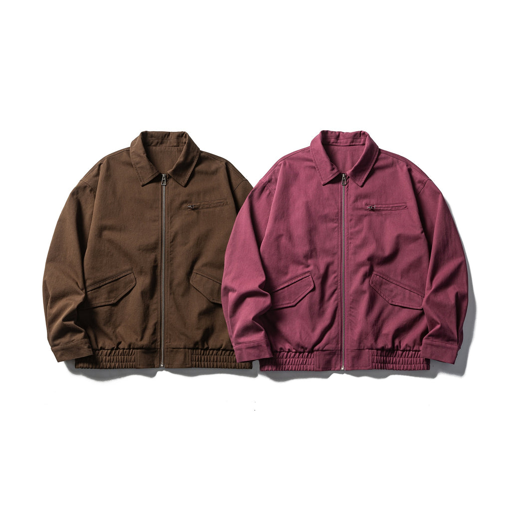 Urban Casual Jacket for Men Turn-down Collar, Vintage Design