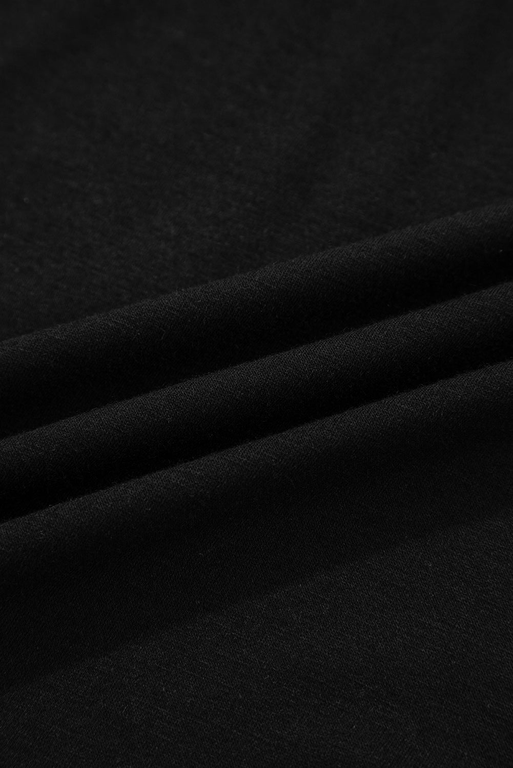 Black Contrast Trim Hooded Lounge Cardigan and Pants Set