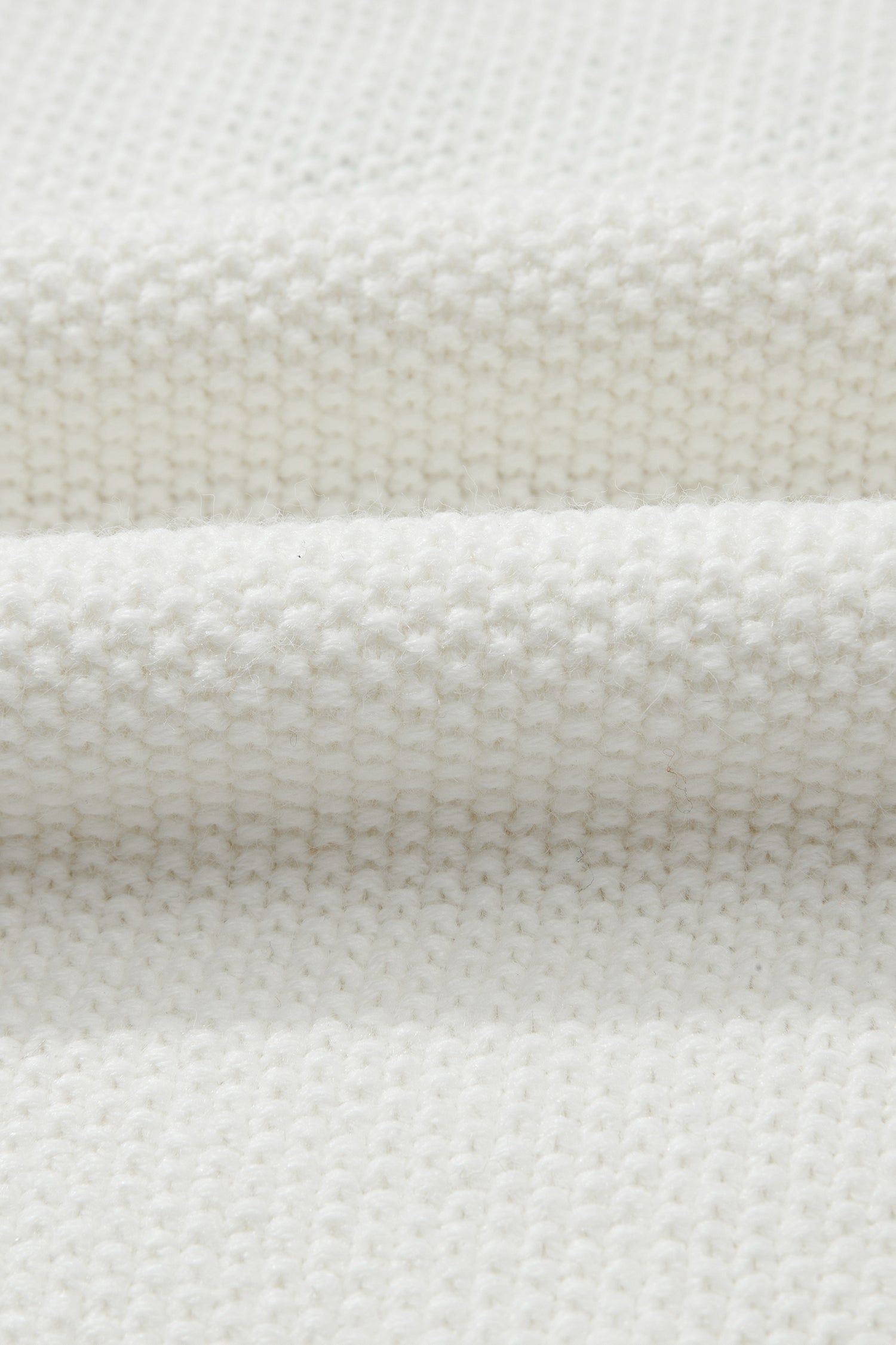 White HOHOHO MERRY CHRISTMAS Chenille Graphic Drop Shoulder Holiday Sweater