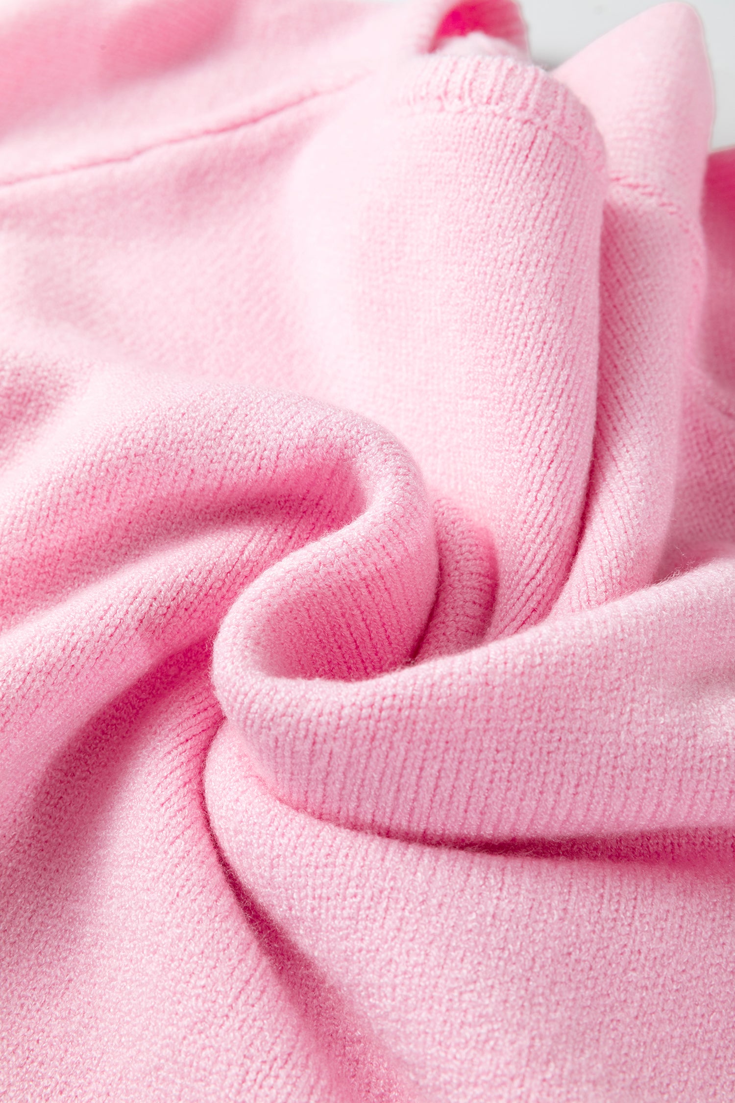 Sky Blue Solid Color Knit Loose Bracelet Sleeve Dolman Sweater