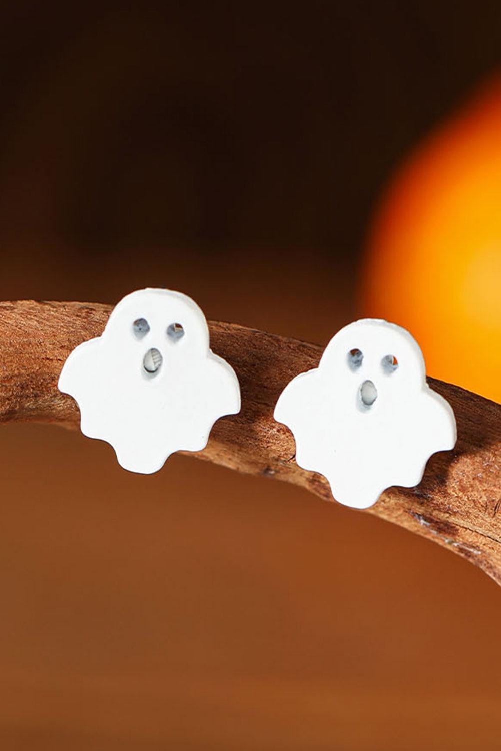 Multicolour Halloween Ornament Stud Earrings - L & M Kee, LLC