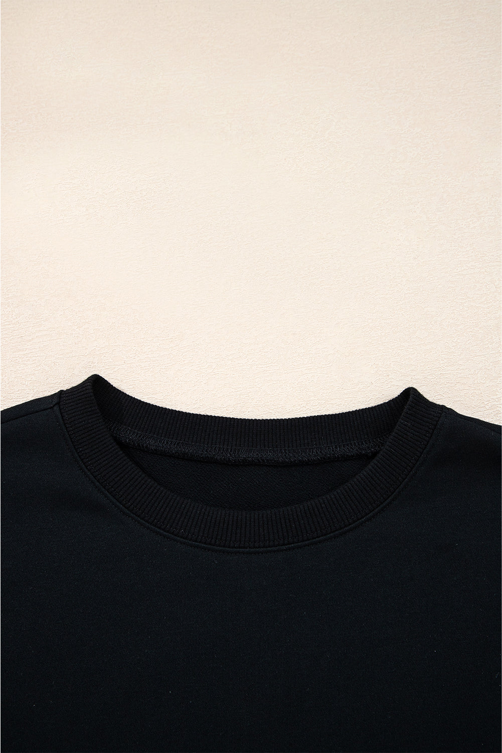 Evergreen Varsity Striped Detail Drop Shoulder Oversized Sweatshirt