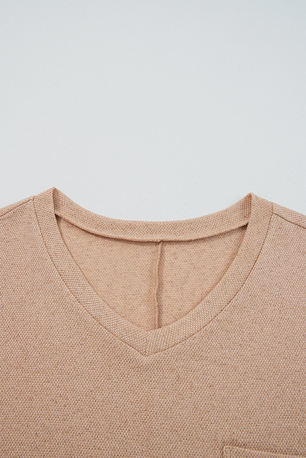 Parchment Plus Size Drop Shoulder Knit Tunic Top