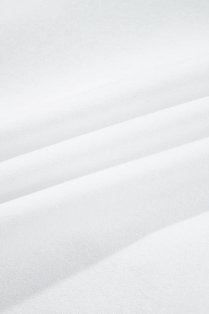 Coffee Color Block Patchwork Athleisure Hooded Sweatshirt