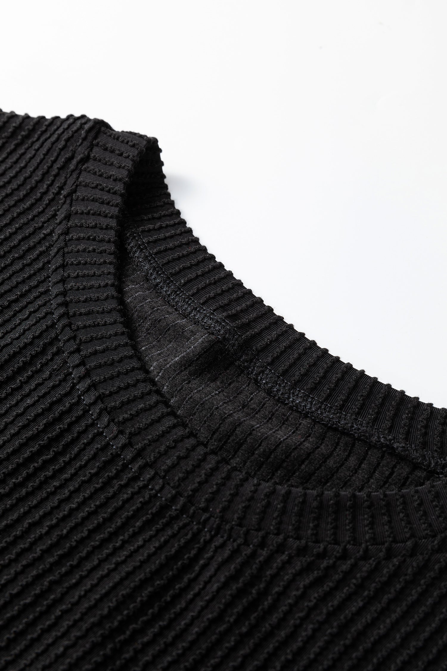 Dark Green MERRY Corded Long Sleeve Top and Pockets Pants Set