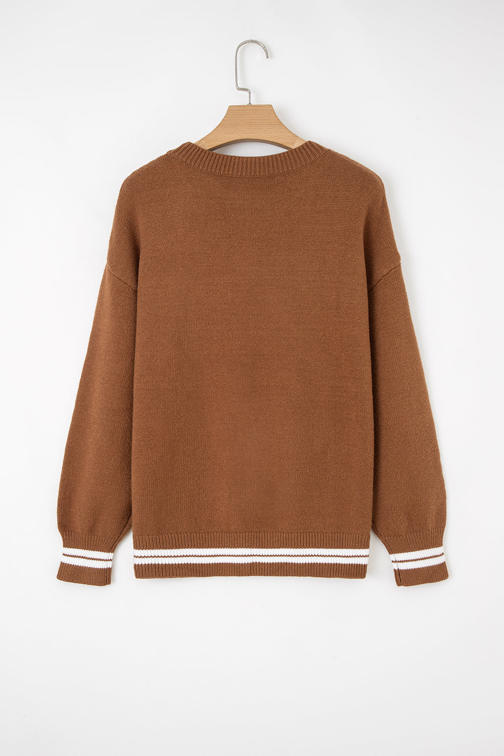 Light Grey See You Cowboy Embroidered Western Graphic Sweater