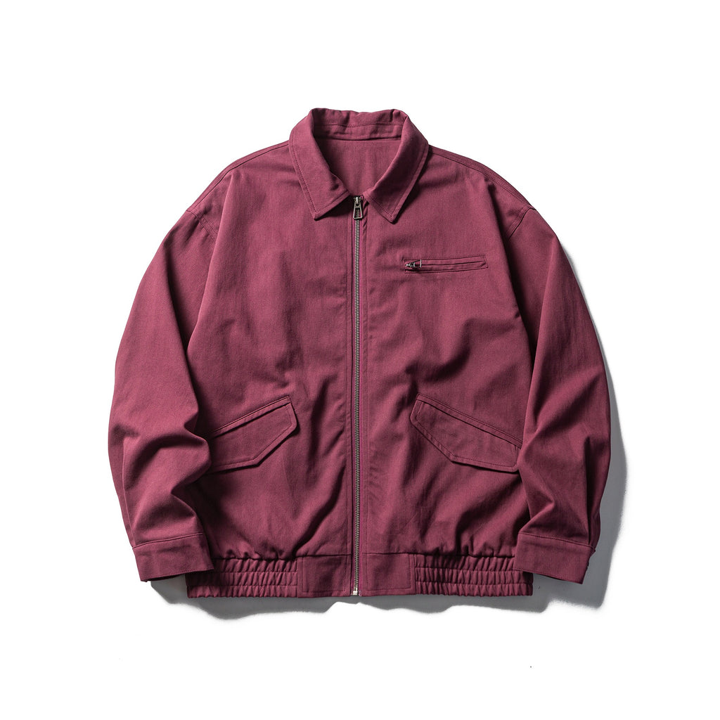 Urban Casual Jacket for Men Turn-down Collar, Vintage Design