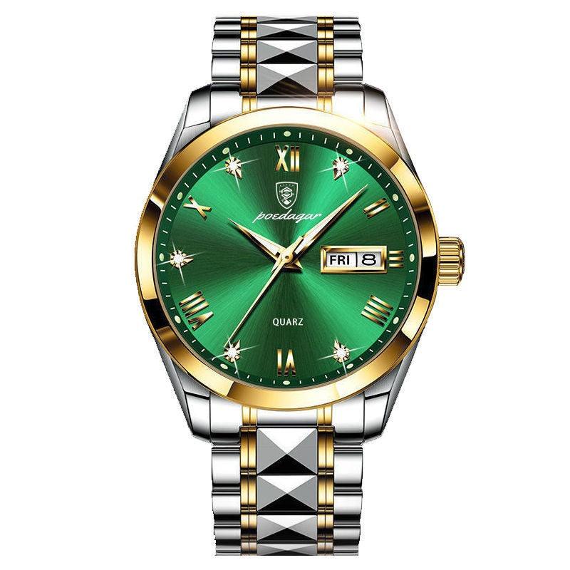 Glow Double Calendar Men's Fashion Watch - L & M Kee, LLC