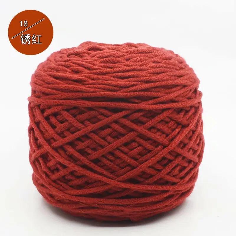 1pcs 200G 16 strands multi-strand acrylic yarn Scarf coarse wool yarn Milk Cotton Thick Yarn for knitting for sweater coat scarf-L & M Kee, LLC