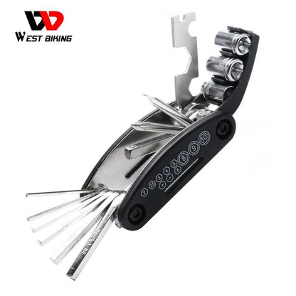 Bike Multi Repair Ferramenta Kit MTB Spoke Wrench Screwdriver Cycling Bicycle Tire Repair Maintenance Tools Sets - L & M Kee, LLC