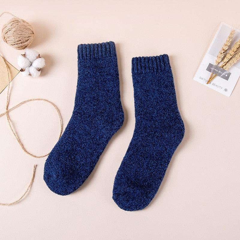 Super Thick Winter Men's Merino Wool Socks - L & M Kee, LLC