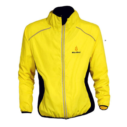 Windproof Cycling Jackets Men Women Riding Waterproof Bicycle Clothing Bike Long Sleeve Jerseys Sleeveless Vest Wind Coat - L & M Kee, LLC