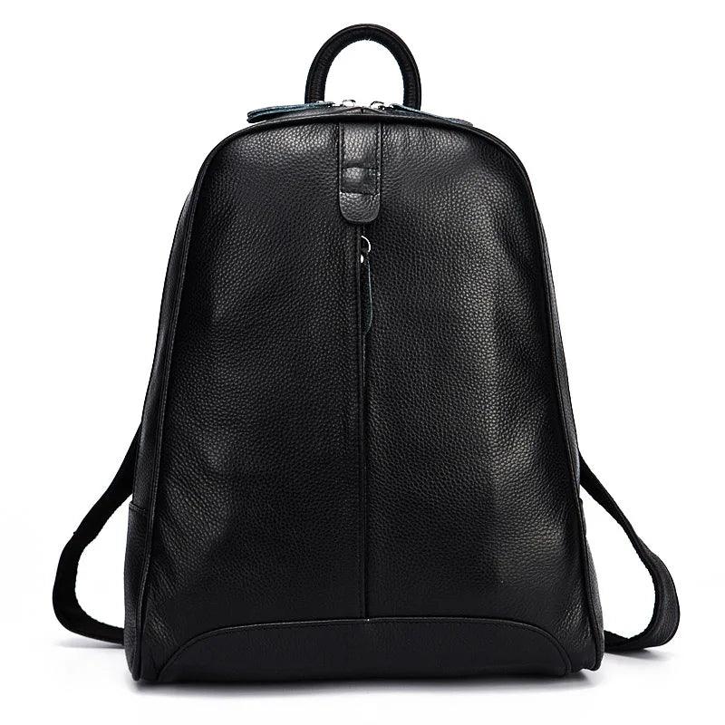 100% Soft Genuine Leather Fashion Women Backpack - L & M Kee, LLC