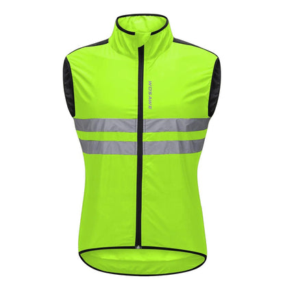 Windproof Cycling Jackets Men Women Riding Waterproof Bicycle Clothing Bike Long Sleeve Jerseys Sleeveless Vest Wind Coat - L & M Kee, LLC