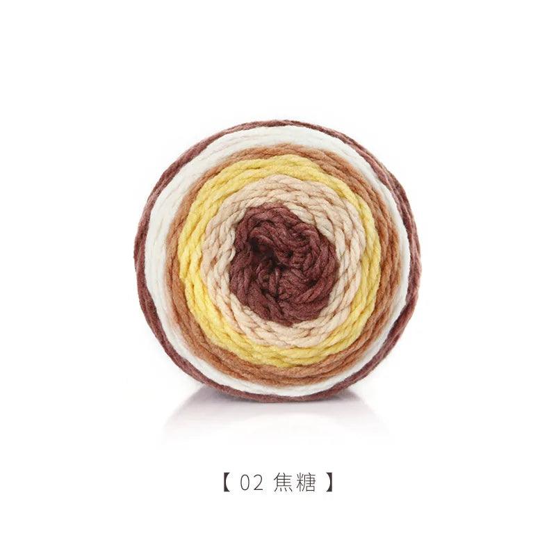 200 Grams/Ball Hand-woven Wool DIY Handmade Knitted Soft Scarf Hat Sweater Crochet Thick Wool For Hand Knitting Wholesale-L & M Kee, LLC