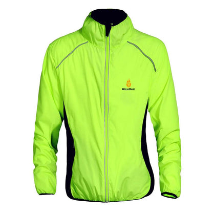 Windproof Cycling Jackets Men Women Riding Waterproof Bicycle Clothing Bike Long Sleeve Jerseys Sleeveless Vest Wind Coat - L & M Kee, LLC