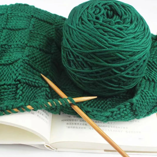 1pcs 200G 16 strands multi-strand acrylic yarn Scarf coarse wool yarn Milk Cotton Thick Yarn for knitting for sweater coat scarf