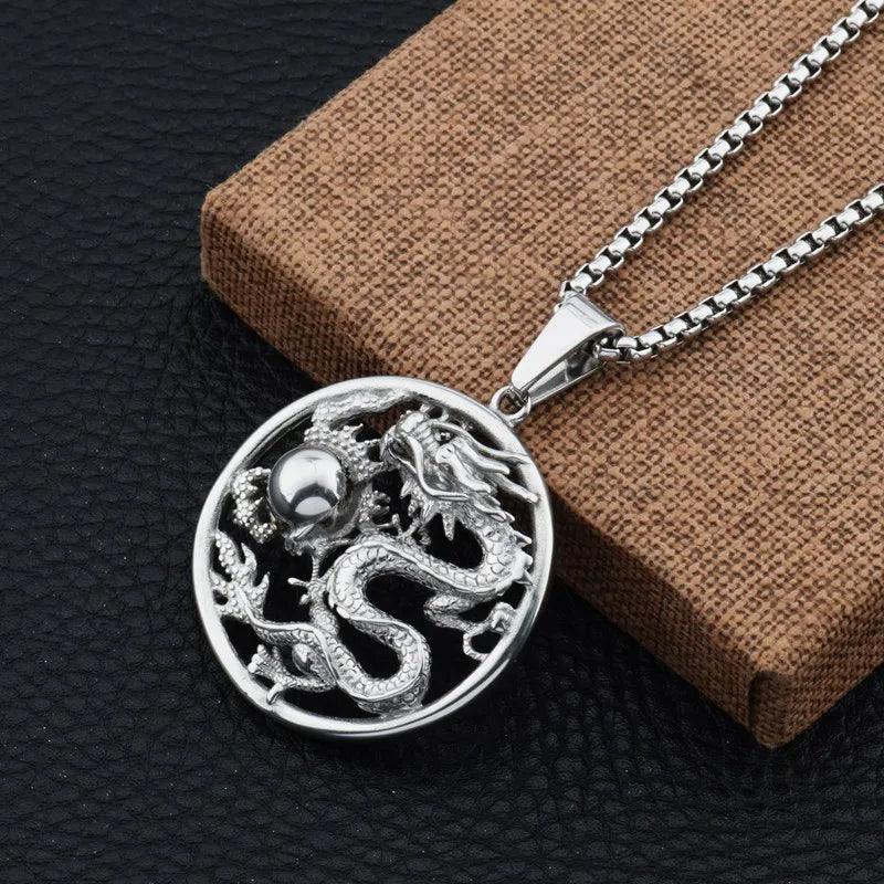 Hip Hop Ice Out Golden Horse Head Pendant Horseshoe Necklace for Men Personality Charm Fashion Rock Party Jewelry - L & M Kee, LLC