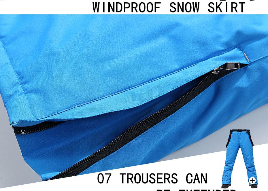 Ski Suit Men Winter -30℃ Warm Windproof - L & M Kee, LLC
