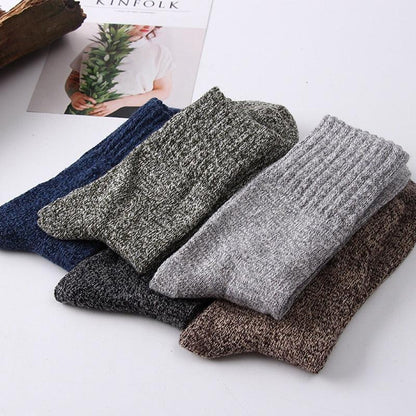 New 5 Pair Men's Wool Socks - L & M Kee, LLC