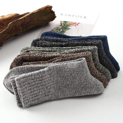 New 5 Pair Men's Wool Socks - L & M Kee, LLC